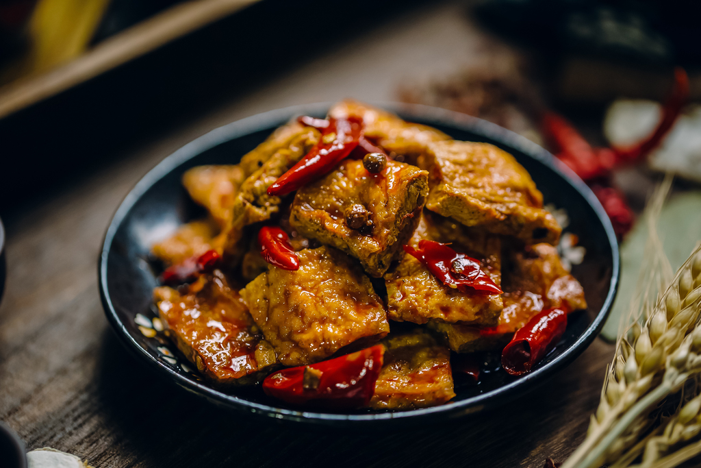 麻辣豆腐干